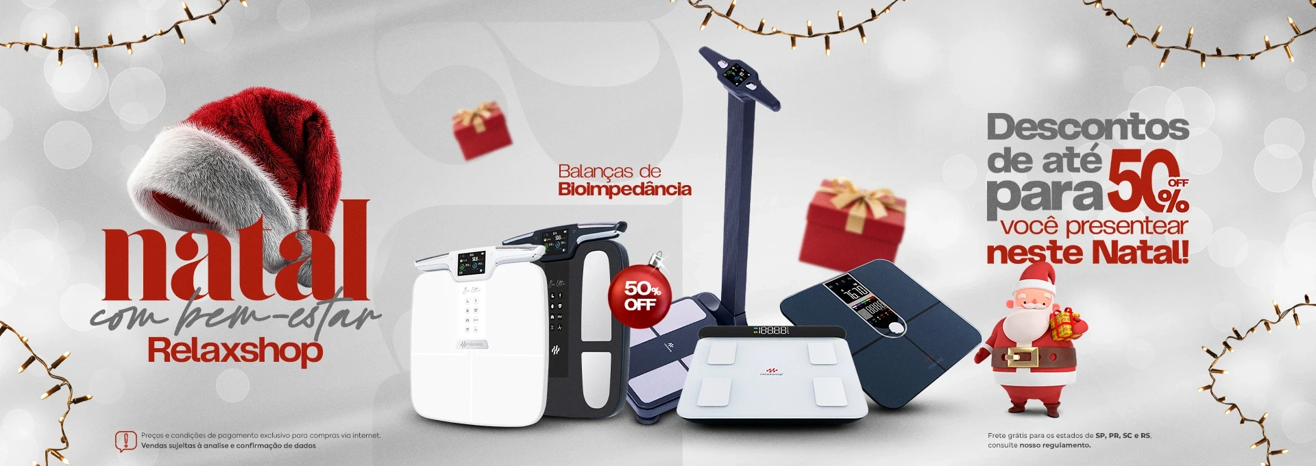 Balanças bioimpedância 