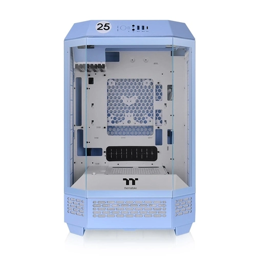 Gabinete Gamer Thermaltake The Tower 300, Micro-Tower, 2x Fans 140mm, Hydrangea blue - CA-1Y4-00SFWN-00
