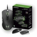 Mouse Multilaser Gamer Warrior Moray 10000DPI Personalizável LED RGB - MO278
