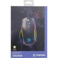 Mouse Gamer Fortrek Cruiser New Edition 12000 Dpi Rgb Preto