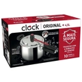 Panela De Pressão Clock Original+ Fechamento Interno 4,5l