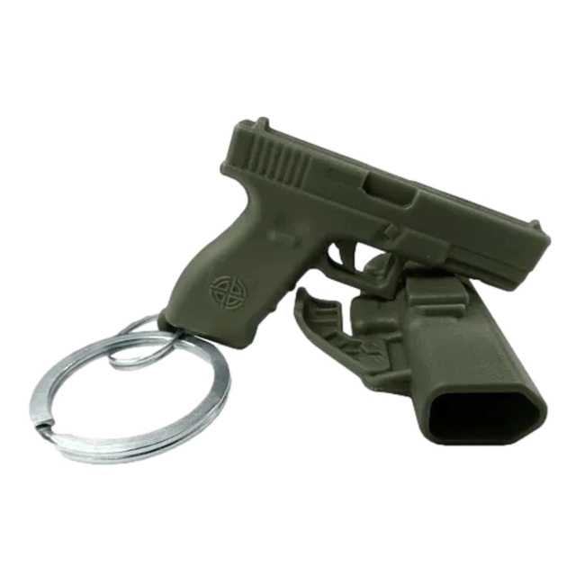 Chaveiro Pistola Coldre Velado Bélica