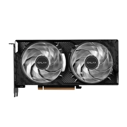 Placa de Vídeo Galax GeForce RTX 5060, Black 1 Click OC Launch Edition, 8GB, GDDR7, DLSS, G-Sync - 56NSN8MDCPLE