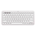 Teclado Logitech Pebble Keys 2 K380, Easy-Switch e Pilha Inclusa, Bluetooth, Sem Fio, Branco - 920-011790
