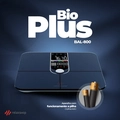 Balança Digital Bioimpendância Corporal Inteligente Bio Plus Preta