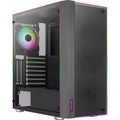 Gabinete Gamer Aerocool Skribble Preto Rgb Lateral Vidro