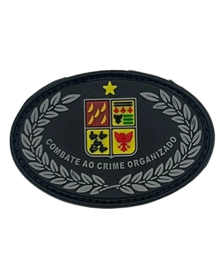 Breve emborrachado colorido- Combate ao Crime Organizado- Praça