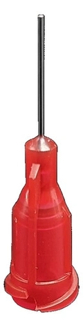 Kit 10 Agulhas Aplicadoras De Cola 25gauge Vermelho