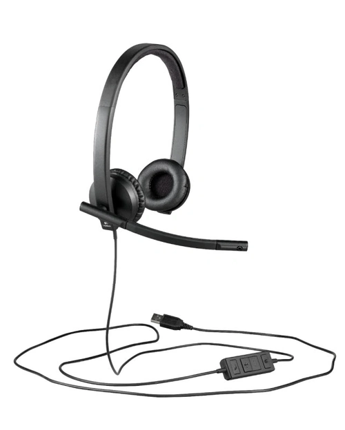 Headset Logitech H570e Usb Stereo Vc - 981-000574