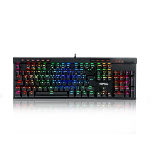 Teclado Gamer Mecânico Redragon Vata Pro Switch Azul RGB - K580RGB-PRO PT-BLUE