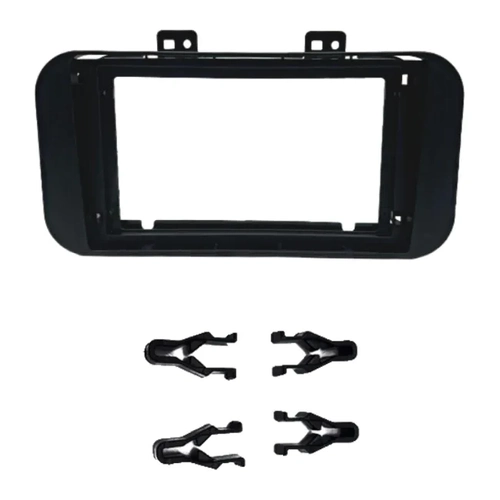 Moldura 9 Fiamon Chinês Nissan Kicks 2022 - Preta