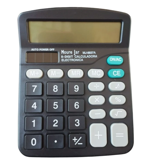 Calculadora MJ 8837A - 8Digitos