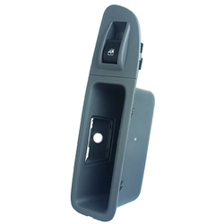 Interruptor Vidro Eletrico Almapy Novo Palio 12 T.e. Mostr Cinza