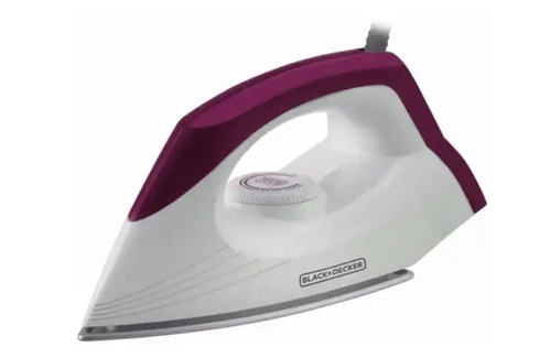 Ferro de Passar Elétrico à Seco Black & Decker 1000W - 127v