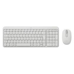 Kit Teclado e Mouse Logitech Mk250 Branco Sem Fio - 920-013517