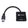 Adaptador USB Macho x VGA Femea Vinik - VGAFUSBM