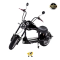 Scooter Chopper Eletrica Hawk Modelo U1 2000w Bat 60v 20ah Black Gs.02