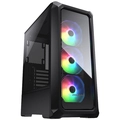 Gabinete Gamer Cougar Archon 2 RGB, Mid Tower, Vidro Temperado, ATX, Preto, Sem Fonte, Com 3 Fans - 385CC50.0003