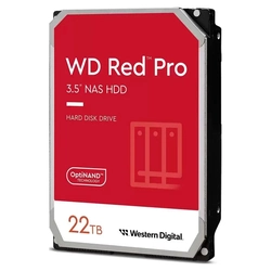 HD WD Red Pro NAS, 22TB, 7200 RPM 265MB/s, 3.5, SATA - WD221KFGX