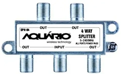 Divisor de Sinal Aquário SPH-04 1:4 5-2400 MHZ