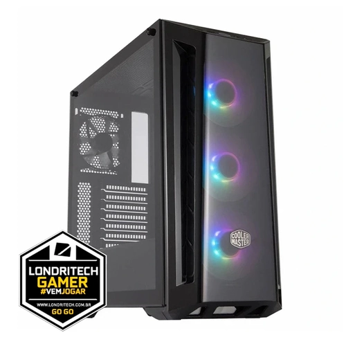 Computador Londritech AMD Ryzen 7 7700X, B650M, Memória 16GB, SSD 480GB, Vídeo RTX 5050, FONTE 800W, Water Cooler 360MM