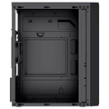 Gabinete Gamer Bluecase Mini Tower RGB Lateral Acrílico 1x Fan Preto - BG-042