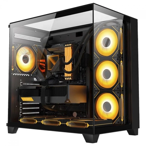 Gabinete Gamer K-mex P2r4 Space Preto - Cg04j1rh001cb0x