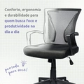Cadeira De Escritório Focus Viper Pro Office Vo457