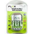 Carregador De Pilhas Flex AA e AAA Bivolt - Fxc03aaa