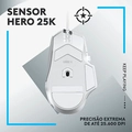 Mouse Gamer Logitech G502 X 25.600DPI Branco