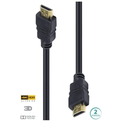 Cabo Hdmi 2.0 4k Ultra Hd 3d - 2 Metros -  H20-2