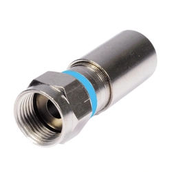 Conector f Rg59 Proeletronic  Compressao Para Cabo Cnf50010a