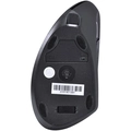 Mouse Sem Fio Recarregavel 2.4 Ghz Vertical Ergonomico Ortopedico Power Fit 1600 Dpi Preto Usb - Pm300