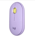 Mouse Logitech Pebble M350 Lilás Sem Fio 910-006659