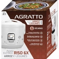 Panela Elétrica De Arroz Agratto Pa6x Riso 400w 127v