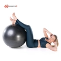 Bola de Pilates Suíça 65cm Para Exercícios Fortalecimento Muscular Tecnologia Anti Estouro Essencefit