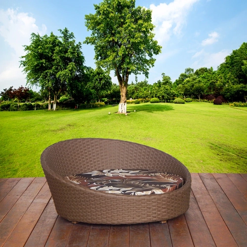 Chaise Pet em Alumínio e Fibra Sintética 75cm Copacabana