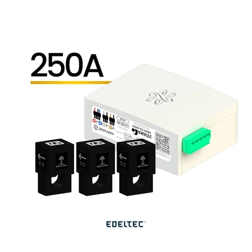 Medidor Inteligente Zero Grid Solar View Kit Padrao 3 Tcs De 250 a - 3 Em 1 Trifasico/bifasico/mono