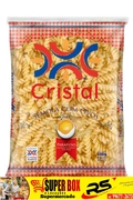 Macarrão Cristal Sêmola com Ovos Parafuso  500g
