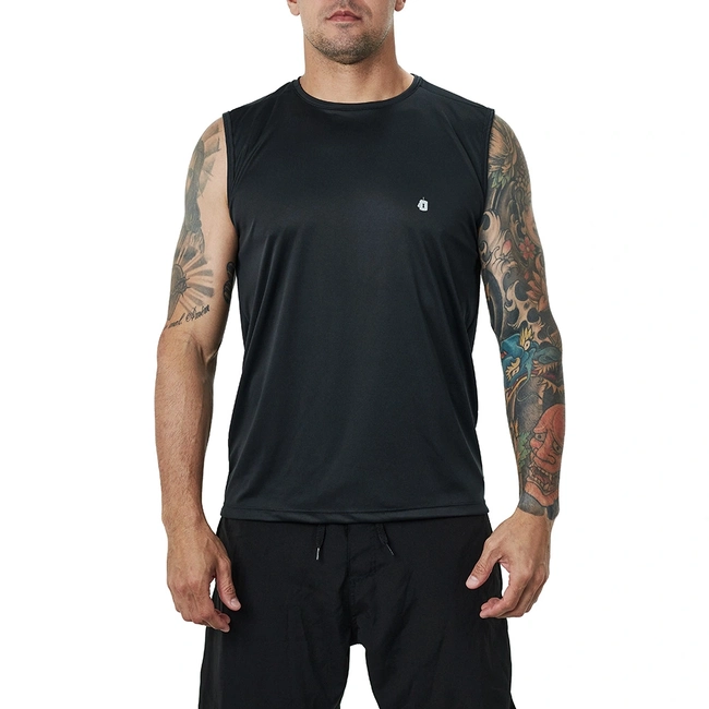 Camiseta Action Básica Regata Preto (Invictus)