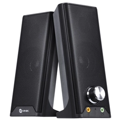 Caixa de Som Vinik 2.0 Dual Basic 6W Fone e Microfone - CXDU-BSIC