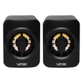 Caixa de Som Gamer Vinik Eclipse 6w 2.0 Led Rainbow - Vspkg6wec