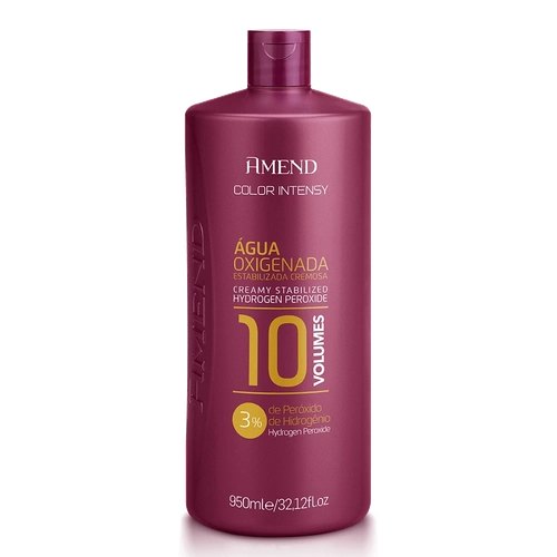 Água Oxigenada Cremosa Amend Color Intensy 10 volumes 950ml