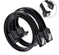 Cabo Sata de dados para Hd Drive Placa mãe 3.0 6gb/s com trava kit 2 unidades