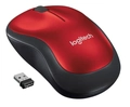 Mouse Logitech M185 Wireless Vermelho - 910-003635