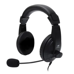 Headset C3 Tech Voicer Comfort Com Fio e Microfone Usb - Ph-320bk