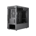 Gabinete Cooler Master Masterbox Mb400l Painel Frontal Em Aço Escovado - Preto - Mcb-b400l-kn5n-s00