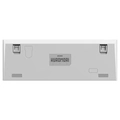 Teclado Mecanico Gamer Pcyes Kuromori White Ghost Rainbow Switch Red - Ptkmwg60rd
