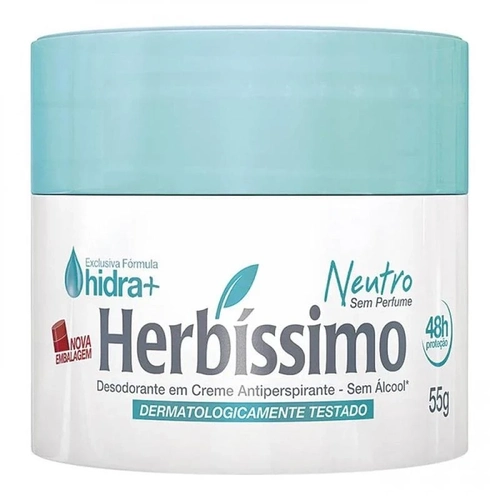 Desodorante Neutro Herbissimo 55g
