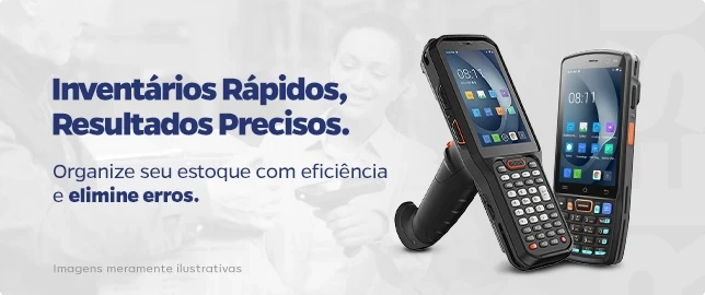 Inventários Rápidos, Resultados Precisos. Organize seu estoque com eficiência e elimine erros.